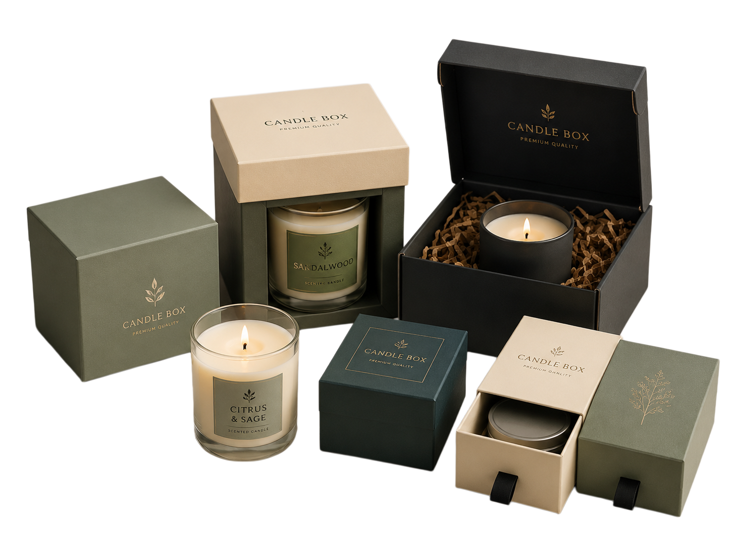Custom Candle Boxes Manufacturer