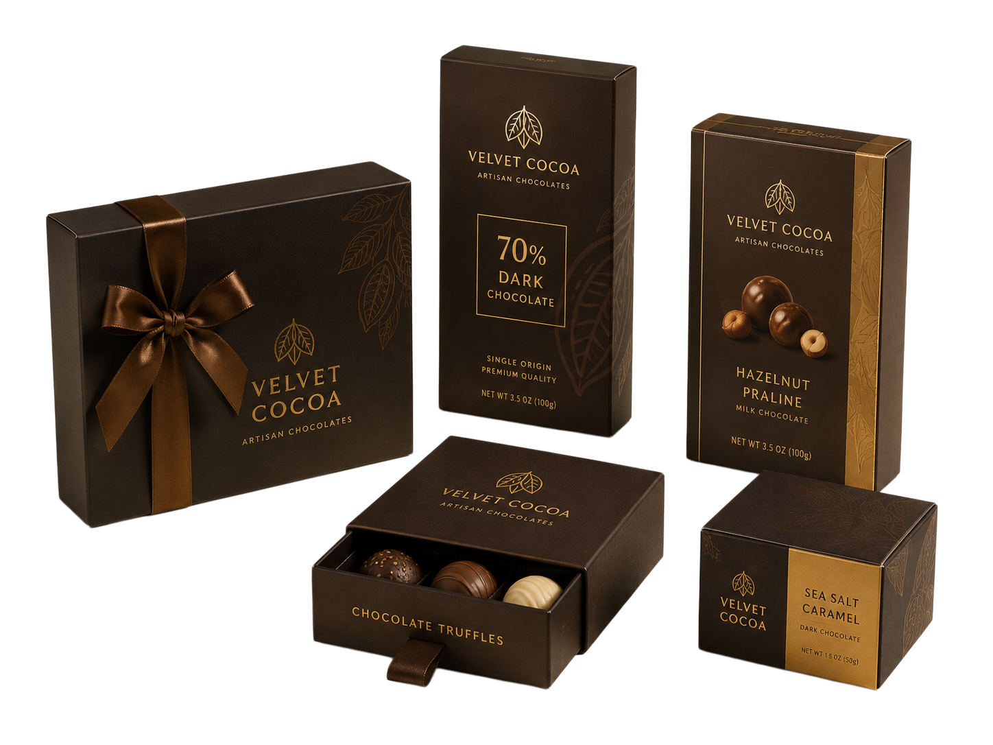 Chocolate Packaging Boxes - Custom Printed Packaging