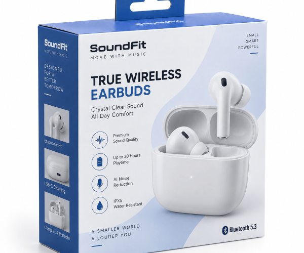 Folding Carton Headphone Packaging Box
